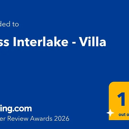 Villa Voss Interlake - *